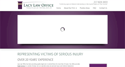 Desktop Screenshot of lacymedicallaw.com