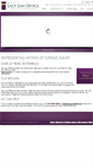 Mobile Screenshot of lacymedicallaw.com